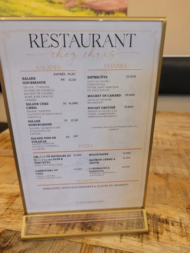 Menu_Restaurant Chez Chris_Val-de-Virieu_image_1