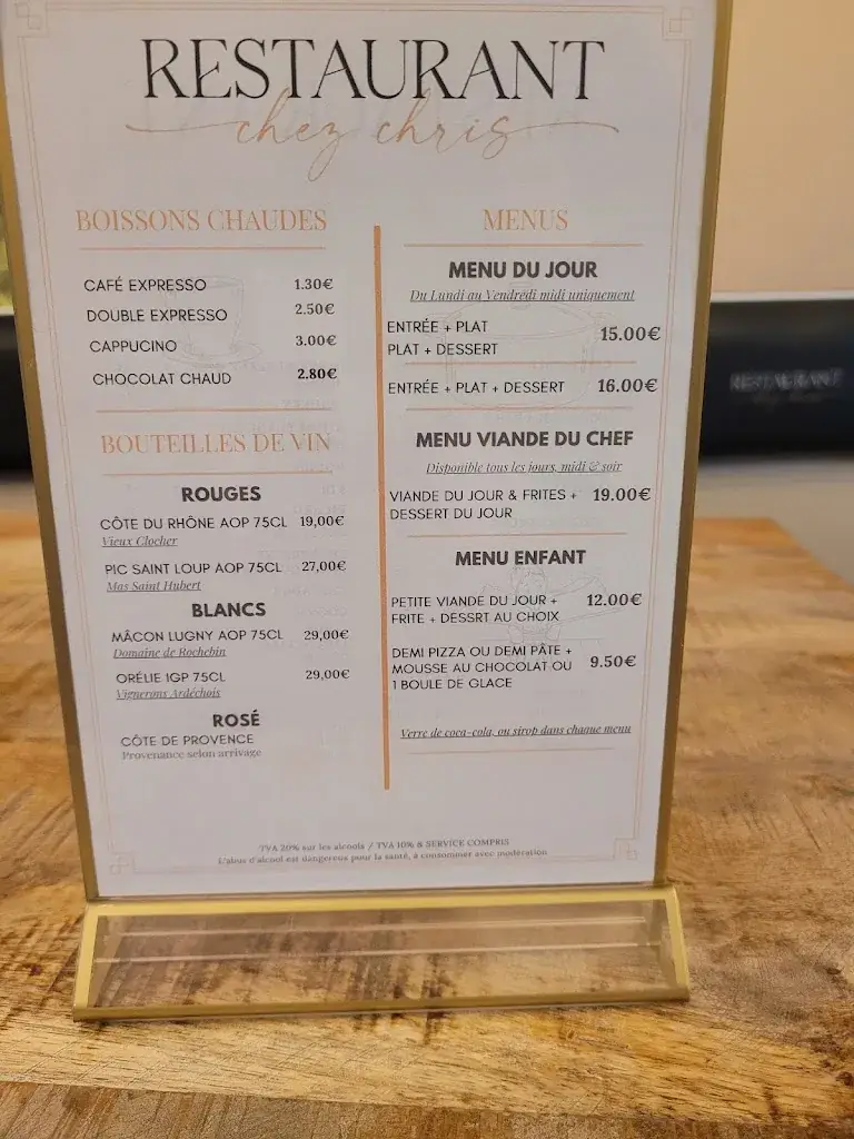 Menu_Restaurant Chez Chris_Val-de-Virieu_image_2