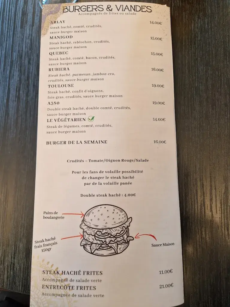 Menü_Restaurant & Pizzeria - Le City Viry_Viry_Bild_3