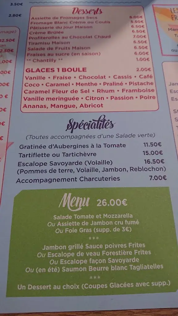 Menu_Le Romantica Viry_Viry_image_2