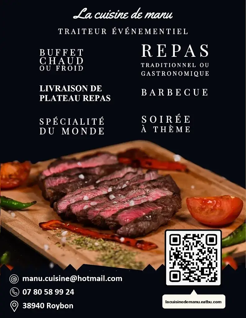 Menü_La Cuisine de Manu - restaurant, traiteur_Viriville_Bild_3