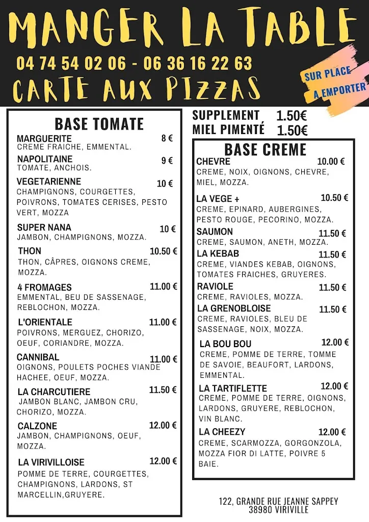 Menu_Manger La Table_Viriville_image_1