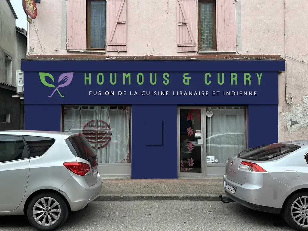 Houmous & Curry Restaurant in Vizille