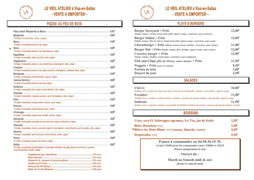 Restaurant Le Vieil Atelier_Viuz-en-Sallaz_menu_image_1