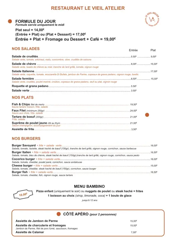 Menu_Restaurant Le Vieil Atelier_Viuz-en-Sallaz_image_3