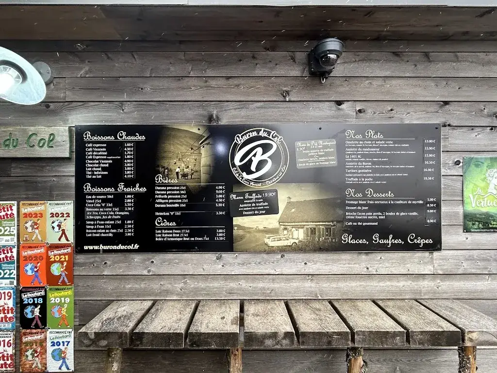 Menu_Buron du Col de la Croix Morand_Chambon-sur-Lac_image_2