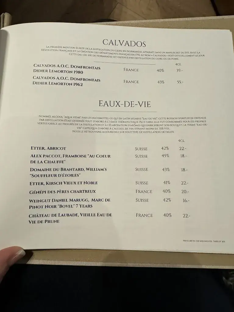 Menu_Le Bar du Palace_Villars-sur-Ollon_image_4