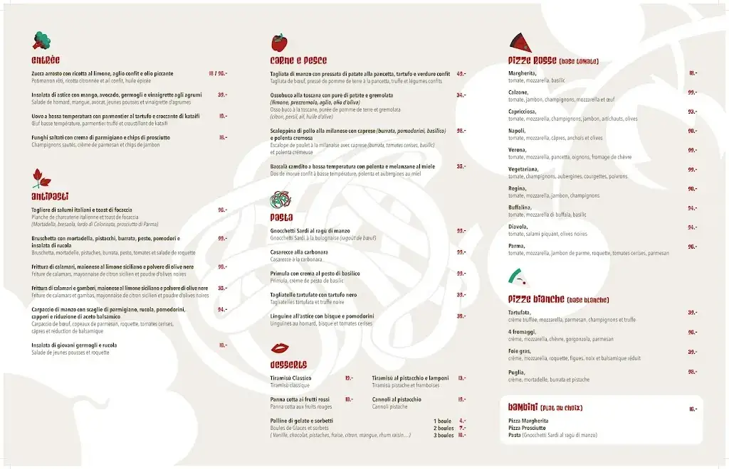Menu_Rocco Cantina Italiana_Villars-sur-Ollon_image_2