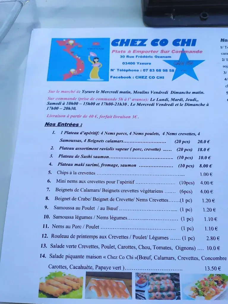 Menu_Chez co chi_Yzeure_image_4