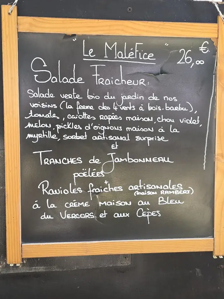 Menu_Auberge de Malaterre._Villard-de-Lans_image_3