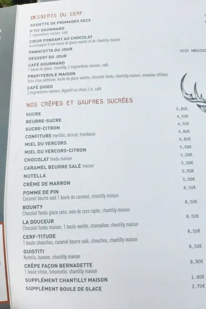 Menu_Le Cerf_Villard-de-Lans_immagine_2