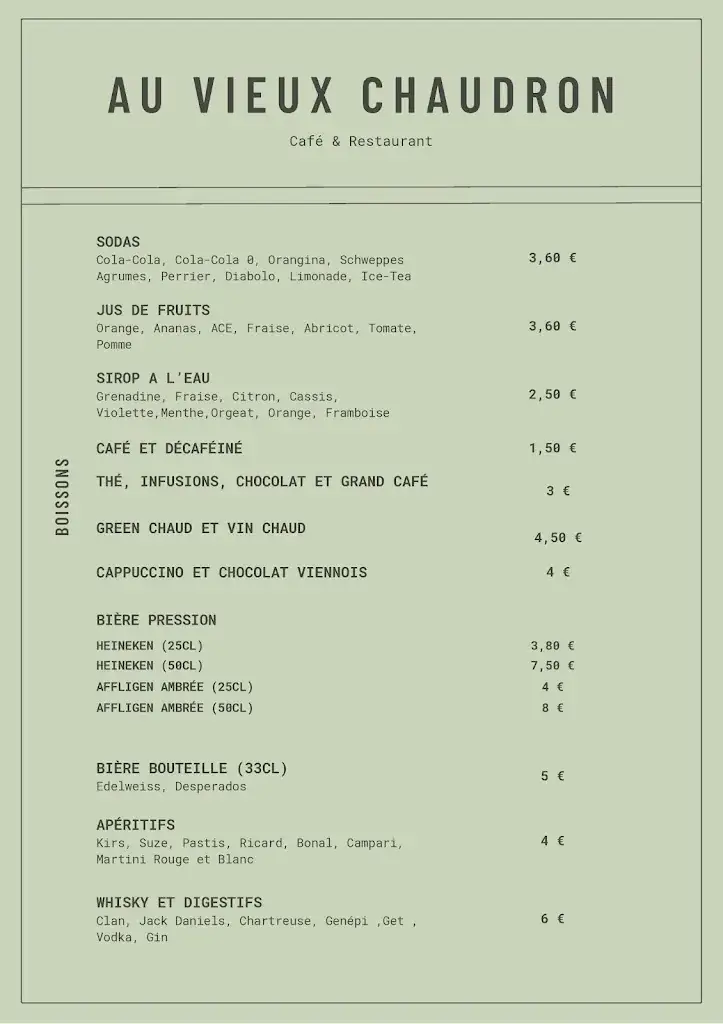 Menu_Au Vieux Chaudron_Villard-de-Lans_immagine_3