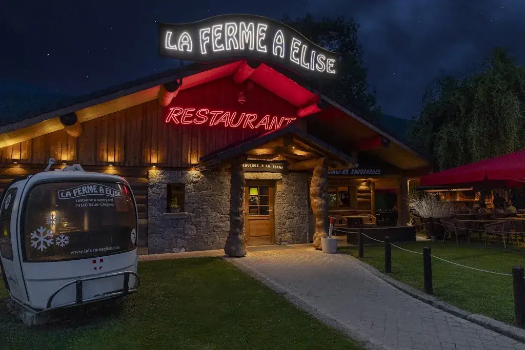 La Ferme à Elise restaurant in Saint-Cergues