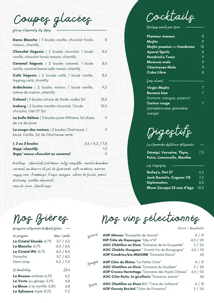 Menu_O'Vertaco Restaurant_Villard-de-Lans_image_2