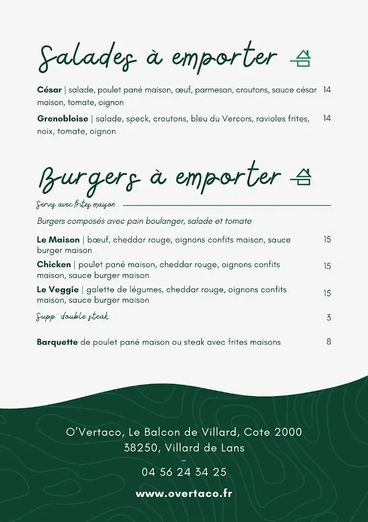 Menu_O'Vertaco Restaurant_Villard-de-Lans_image_3
