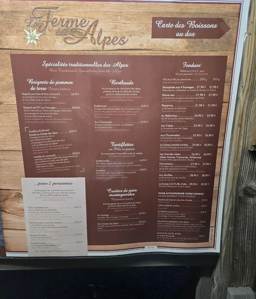 Menu_La Ferme des Alpes_Sciez_image_1