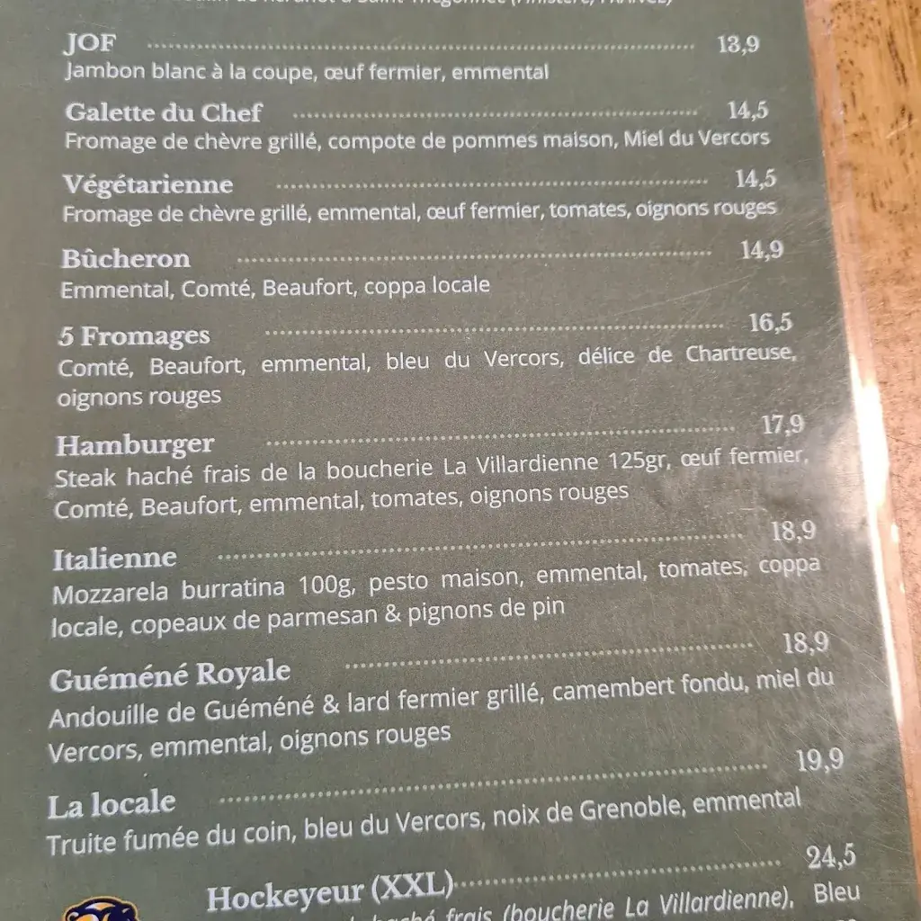 Menu_Crêperie de l'Ours_Villard-de-Lans_image_3