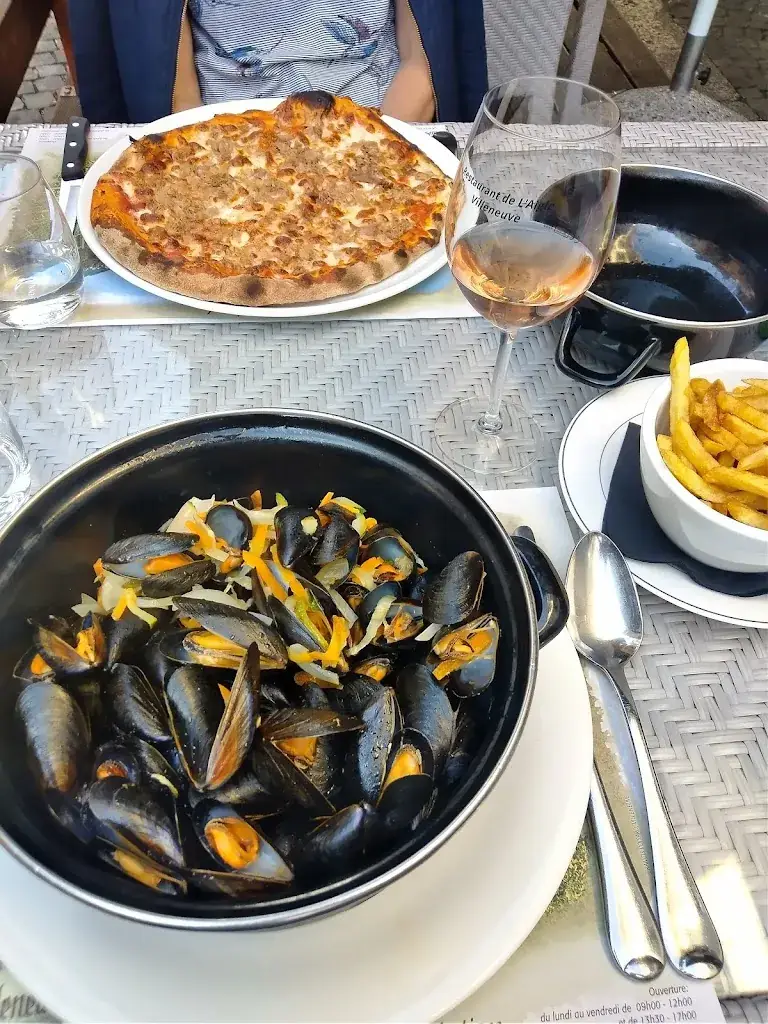 Menu_Restaurant de l'Aigle_Villeneuve_immagine_9