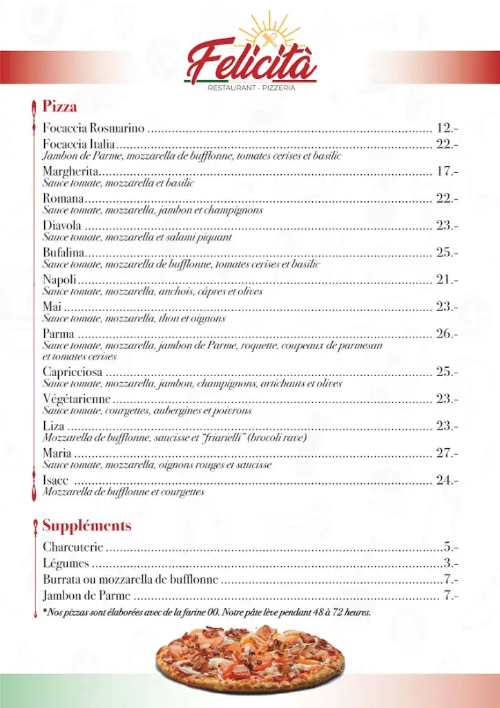 Menu_Felicita restaurant_Villeneuve_image_1