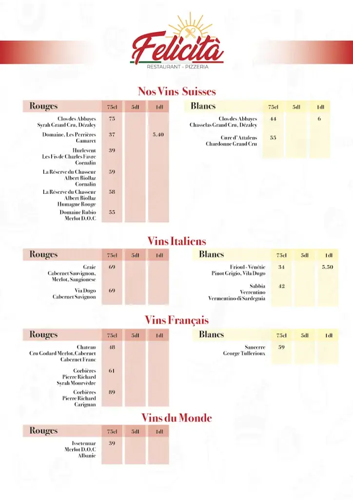 Menu_Felicita restaurant_Villeneuve_image_4