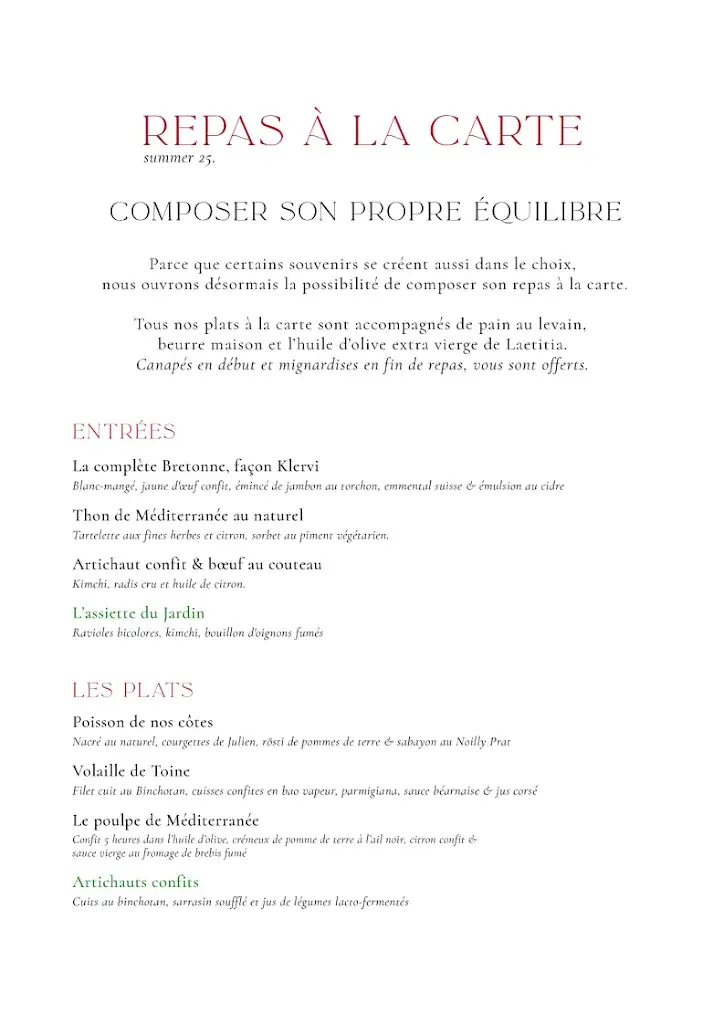 Menu_La Flibuste - Restaurant Gastronomique Villeneuve-Loubet_Villeneuve-Loubet_image_1