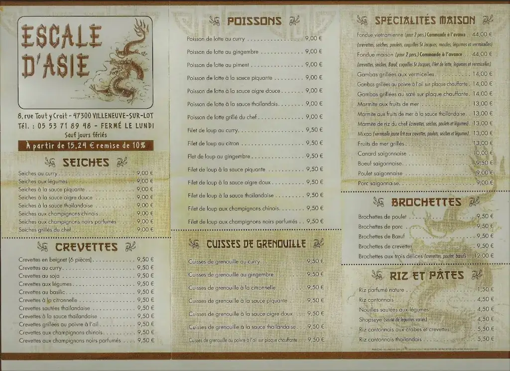 Menu_Escale d'Asie_Villeneuve-sur-Lot_image_1