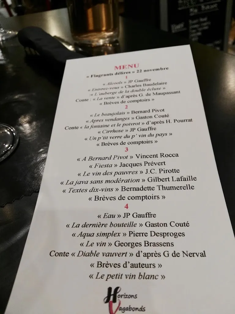 Menü_Les Flagrants Delires_Voreppe_Bild_2