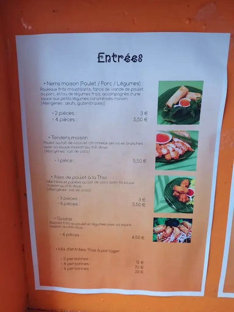 Menu_Les saveurs de Thaïlande_Voreppe_image_4