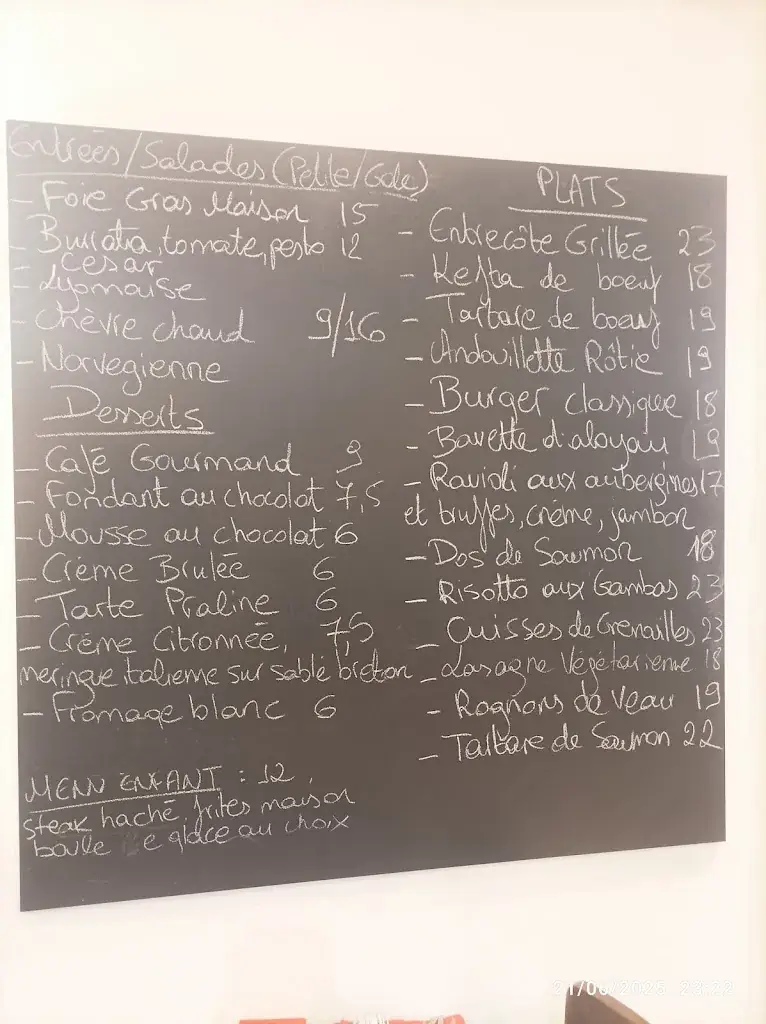 Menu_Aux Amities Gourmandes Chez Klevis_Villeurbanne_image_1