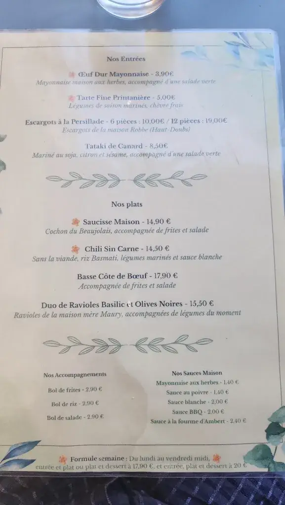 Menu_Bistrot Le Filanthrope_Villeurbanne_image_2