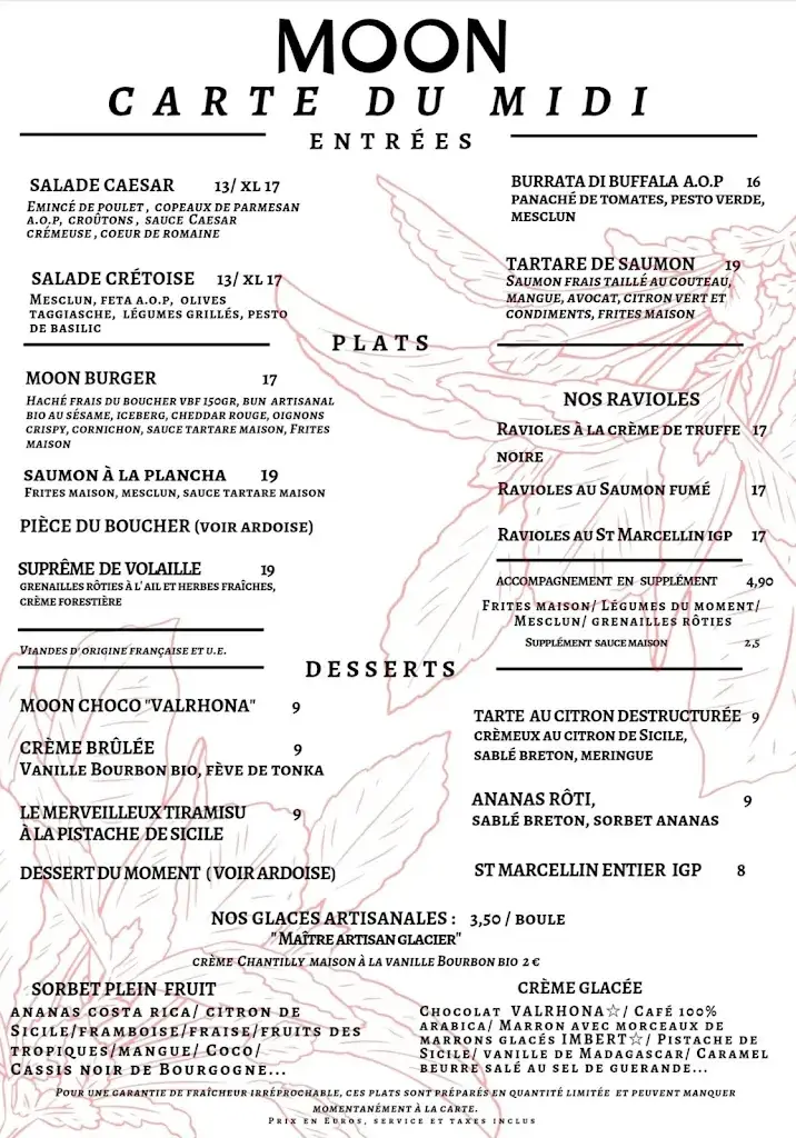 Menu_MOON RESTAURANT®, Villeurbanne/Lyon_Villeurbanne_image_1