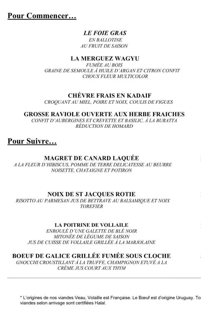 Menu_Cuisine En Ville - Restaurant Halal_Villeurbanne_immagine_4