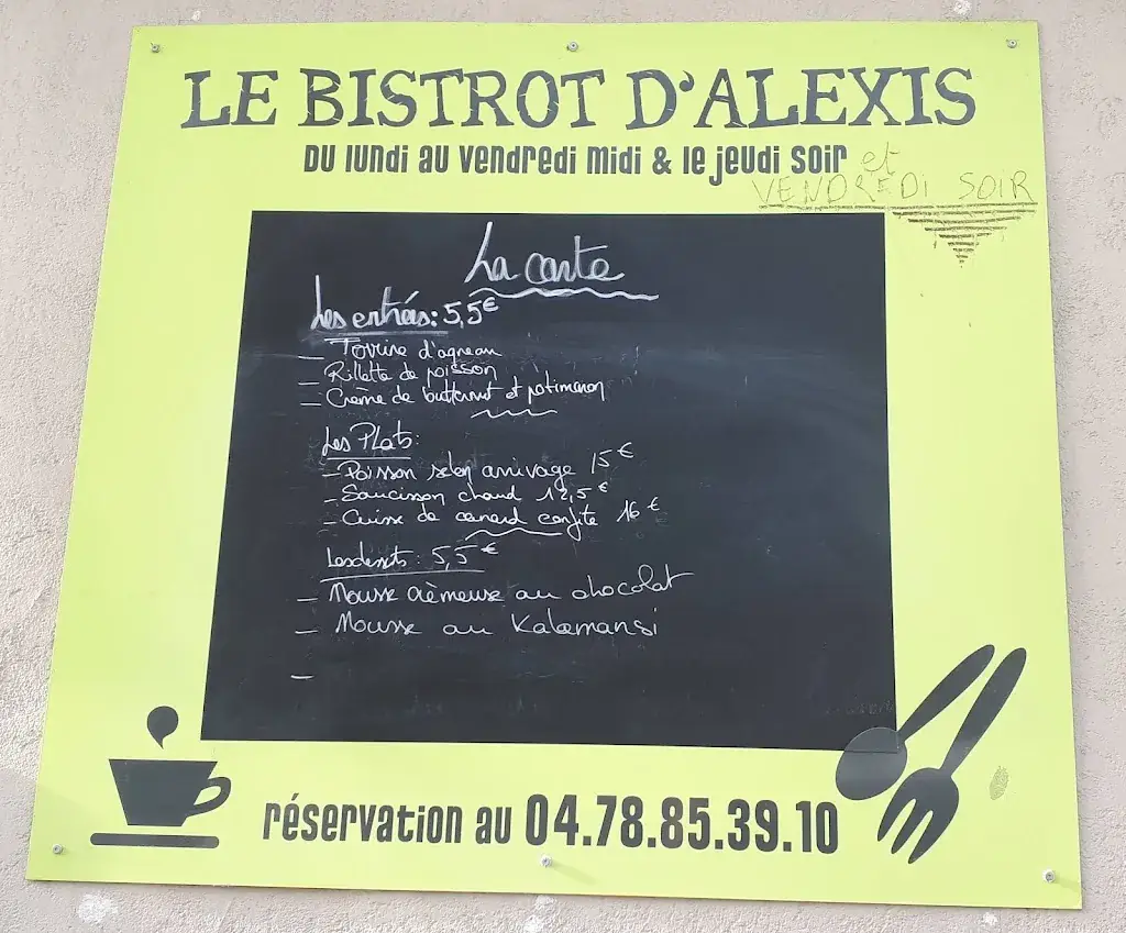 Menu_Le Bistrot d'Alexis_Villeurbanne_image_2