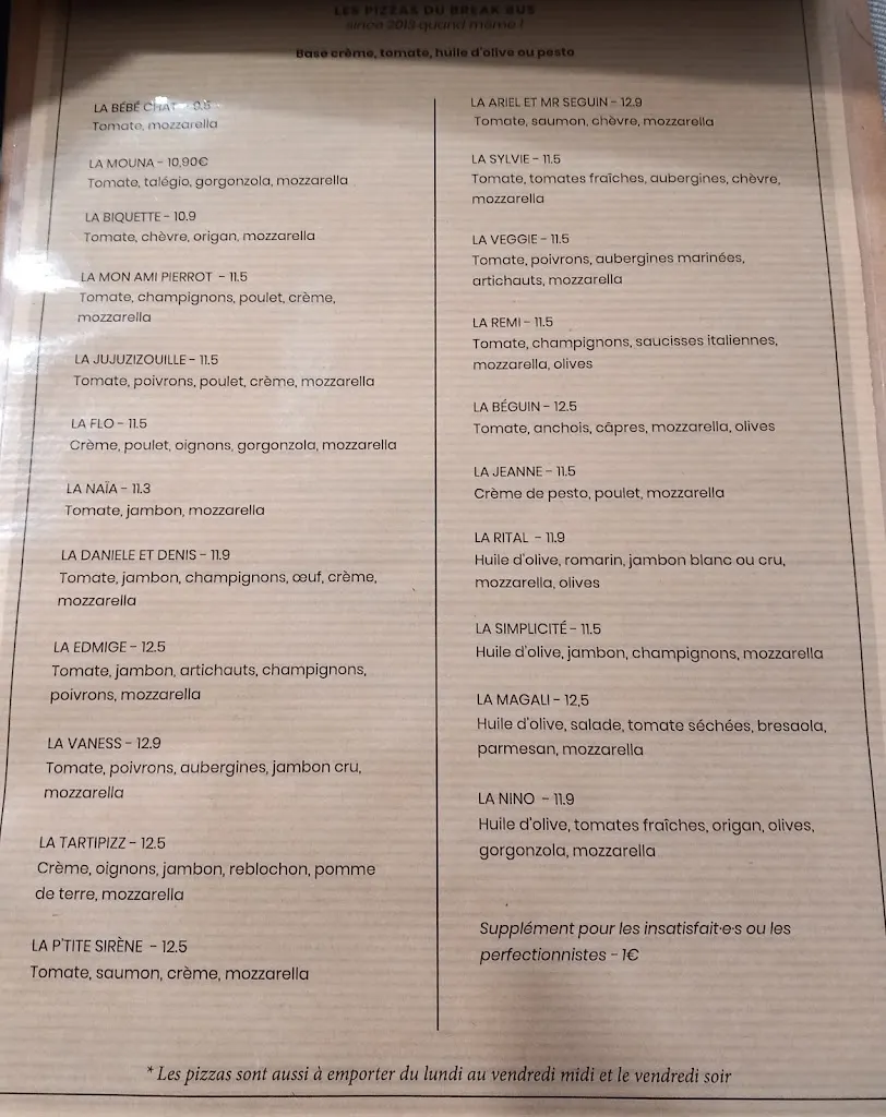 Menu_L'Appart des frangines_Villeurbanne_immagine_4