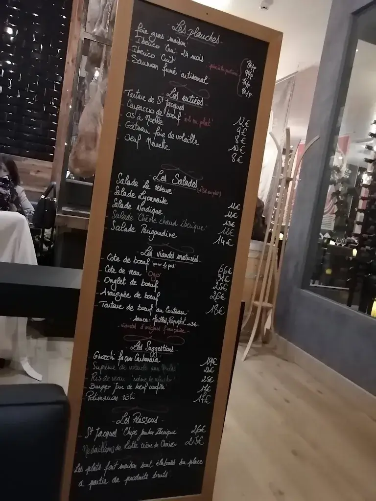 Menu_La Réserve, restaurant des bons vivants Oyonnax_Oyonnax_image_1