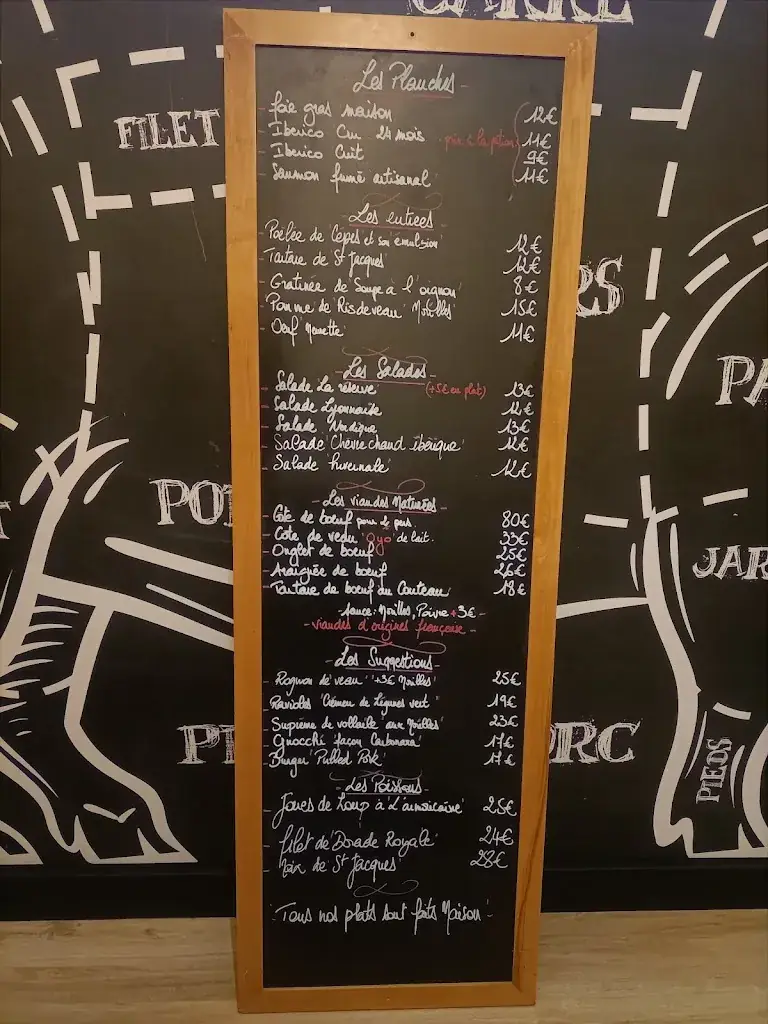 Menu_La Réserve, restaurant des bons vivants Oyonnax_Oyonnax_image_2