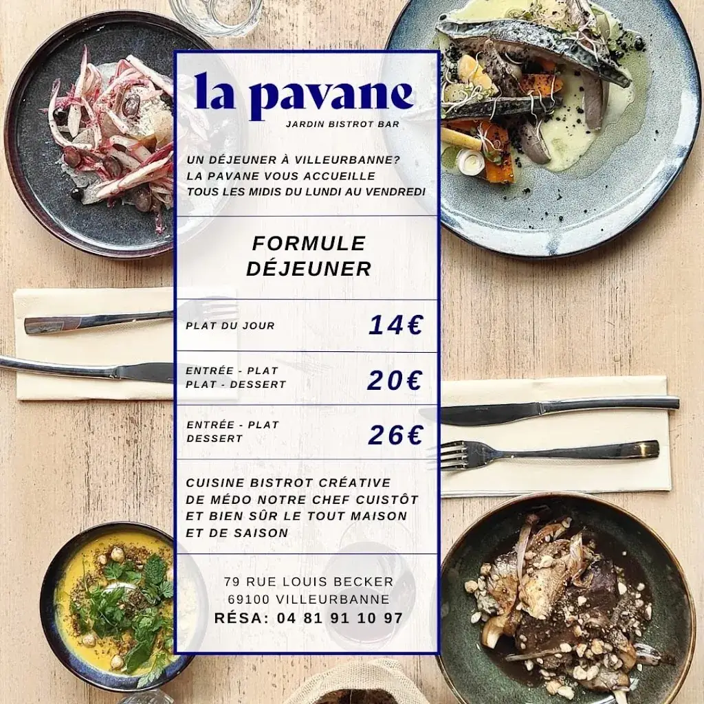 Menu_La Pavane Villeurbanne_Villeurbanne_image_2