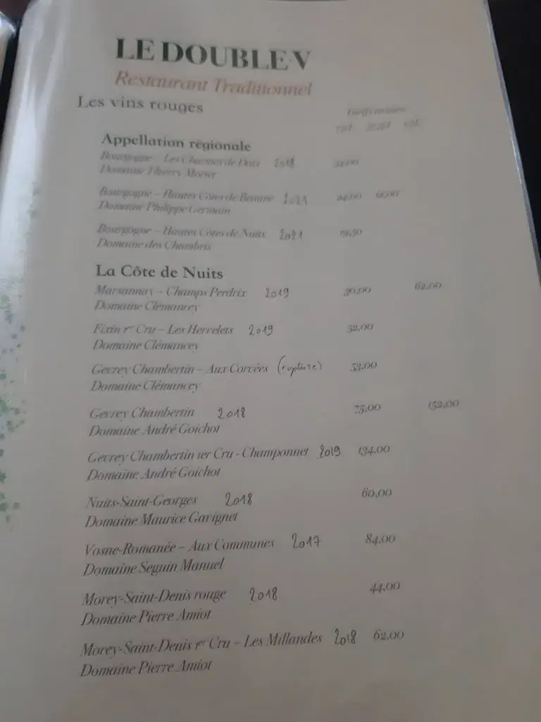 Menu_Le Double V restaurant_Daix_immagine_3