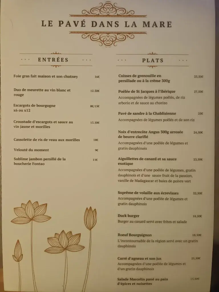 Menu_Le Pavé dans la Mare_Fontaine-lès-Dijon_image_1