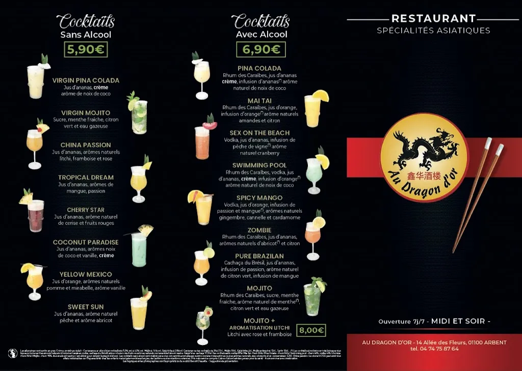Menü_Au Dragon d'Or_Arbent_Bild_2
