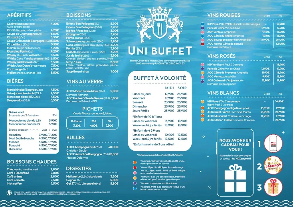 UNI BUFFET_Marsannay-la-Côte_menu_image_1