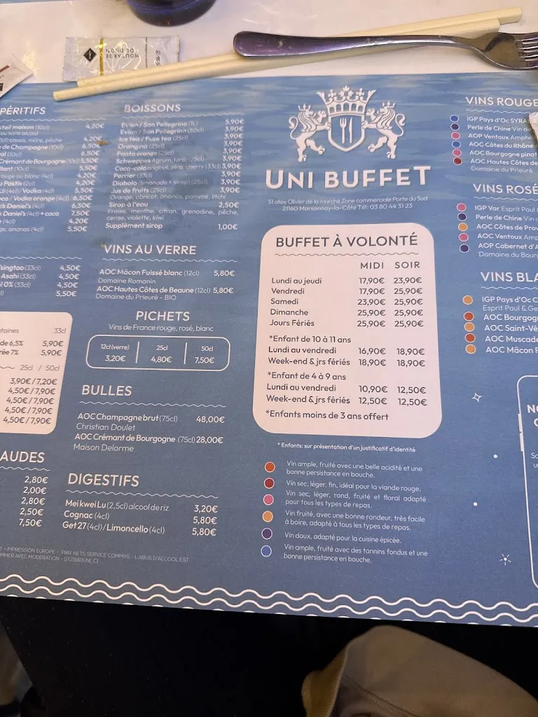 Menu_UNI BUFFET_Marsannay-la-Côte_immagine_3