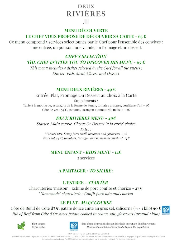 Menu_Restaurant Deux Rivieres_Saulon-la-Rue_image_3