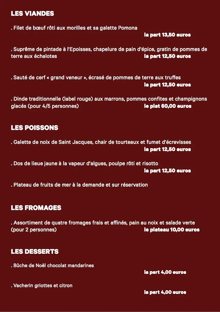 Menu_Chez Grand Mère à Couternon_Couternon_image_3