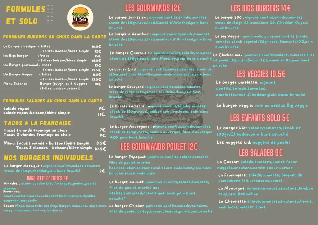 Menu_La maison du Burger_Arinthod_image_1