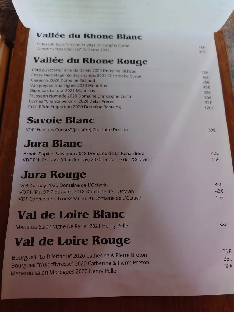 Menu_Restaurant - Le Chateau D'Arnay_Arnay-le-Duc_image_3