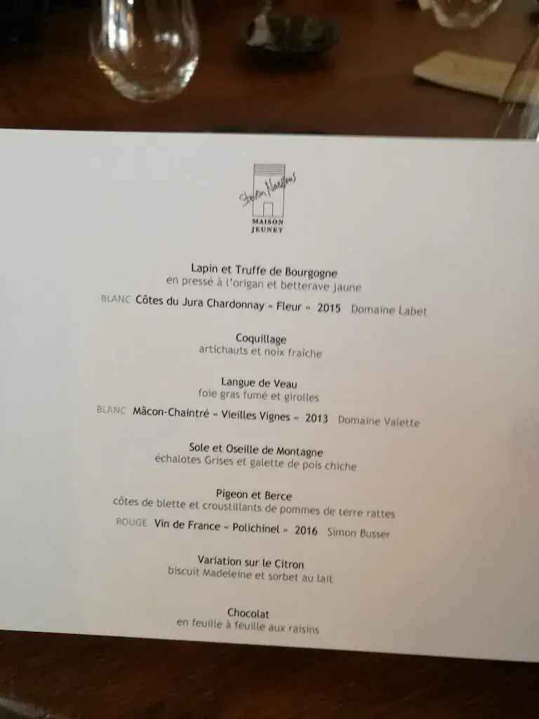 Menu_Restaurant Maison Rosella_Port-Lesney_image_3