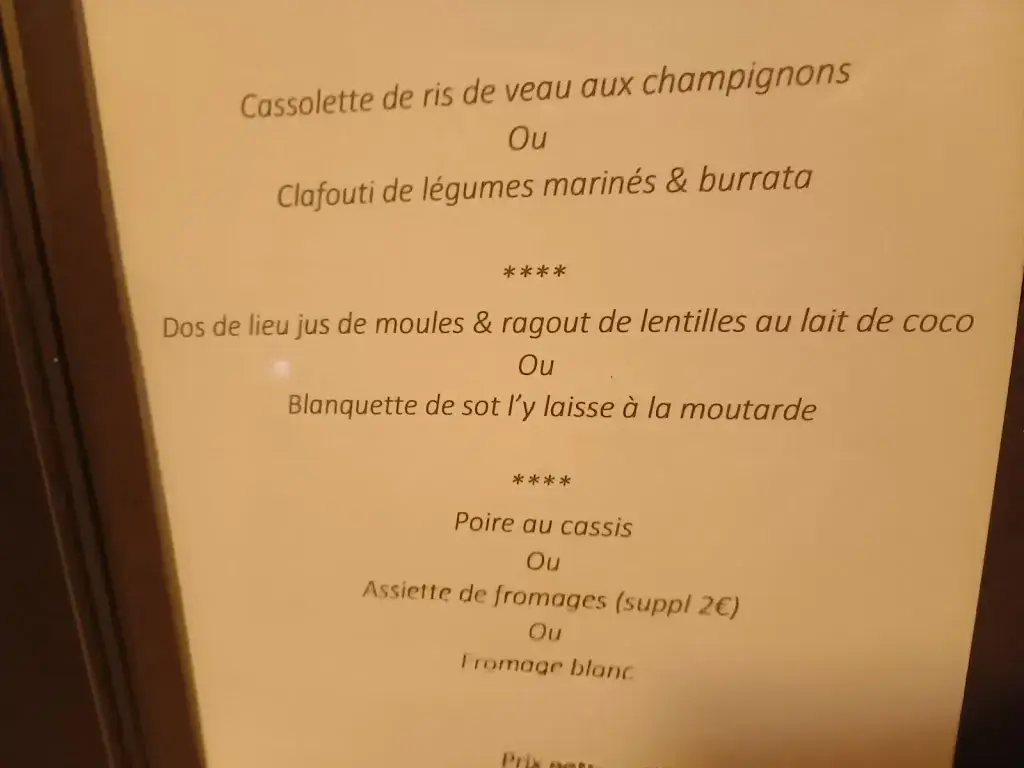 Menu_Restaurant Le Marais_Appoigny_image_1