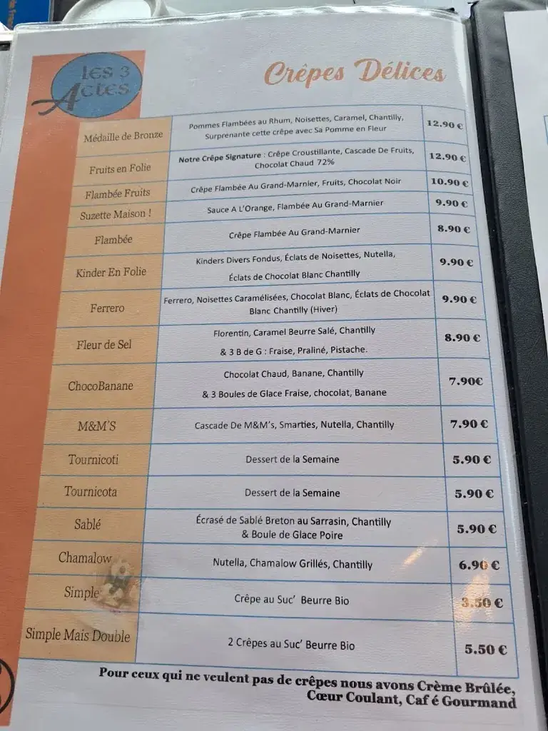 Menu_Restaurant Crêperie les 3 Actes_Appoigny_image_2