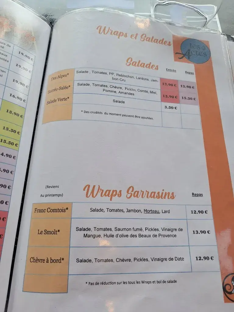 Menu_Restaurant Crêperie les 3 Actes_Appoigny_image_3